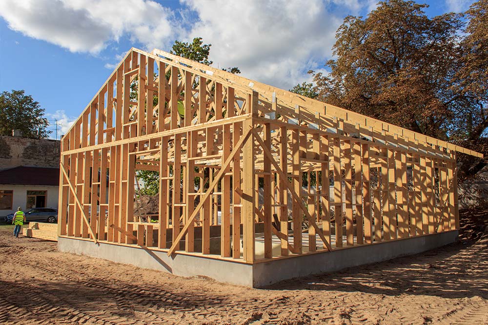 Строительство дома PREFAB23